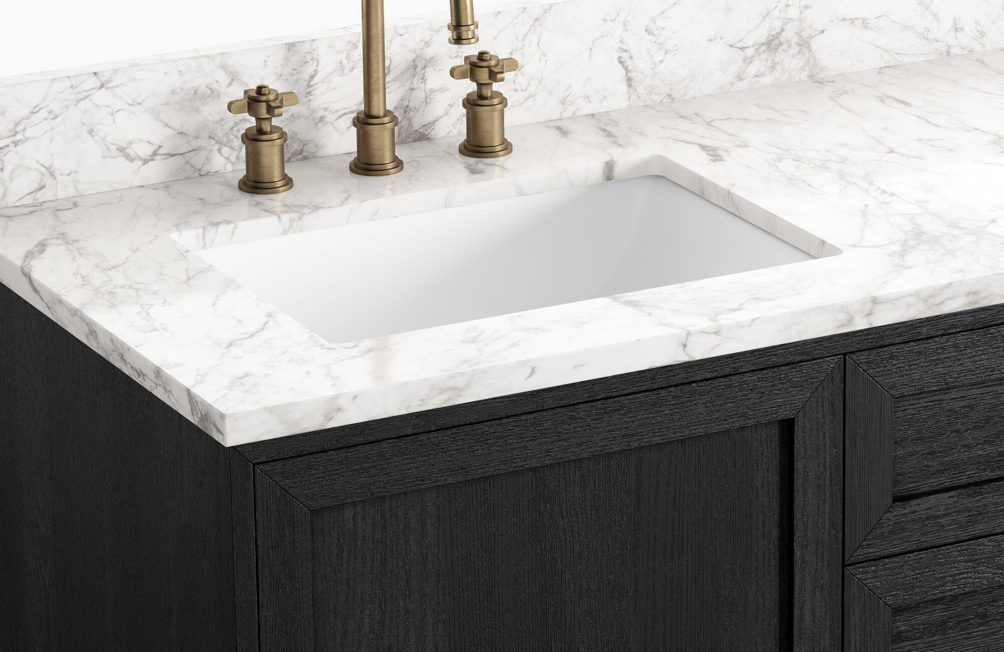 null Modern pendant with layered glass shades provides soft ambient lighting above a kitchen counter with tiled backsplash and natural decor accents.