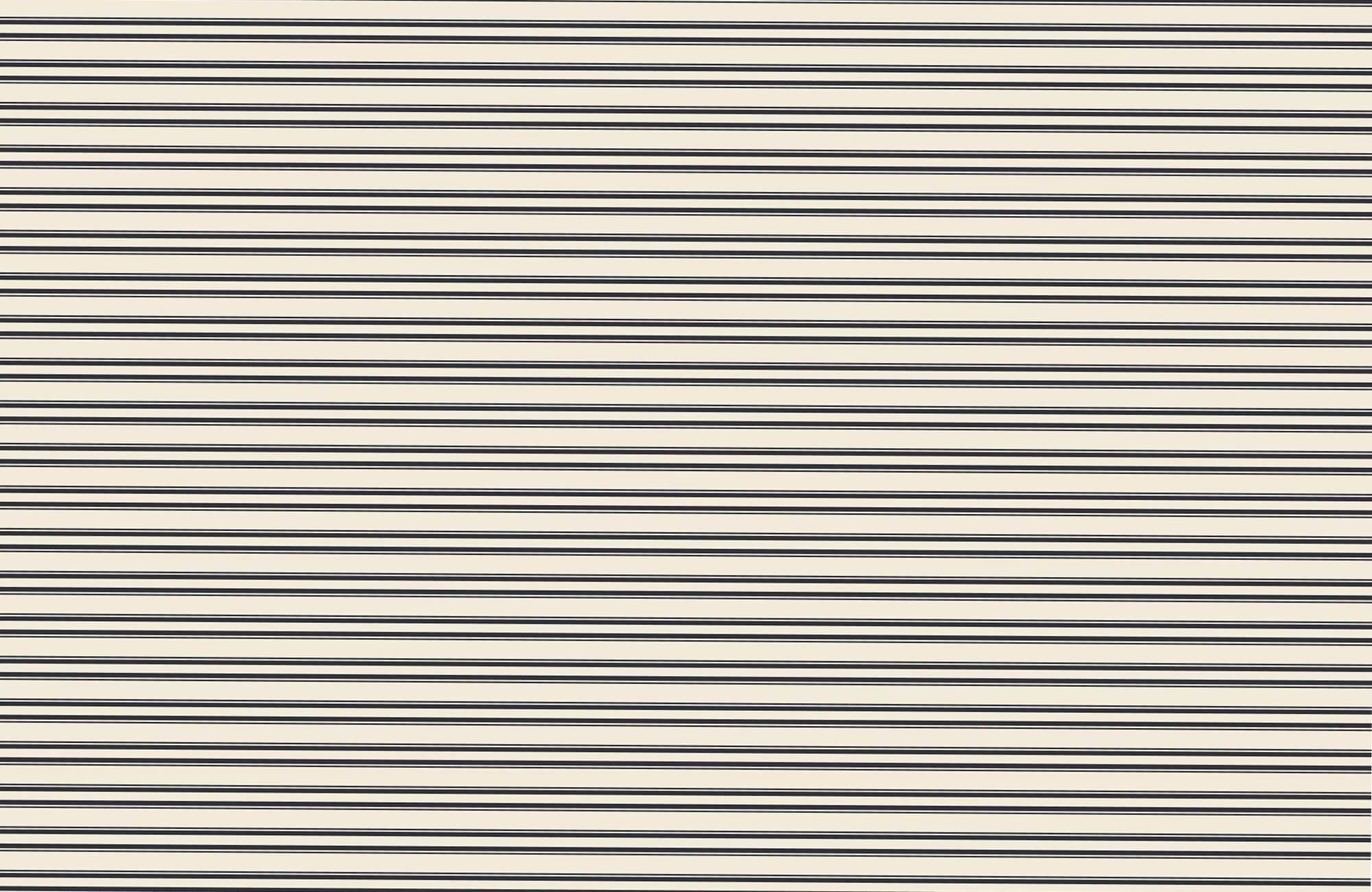 null Minimal striped wallpaper featuring thin horizontal navy lines on an ivory background, creating a clean and timeless modern design.