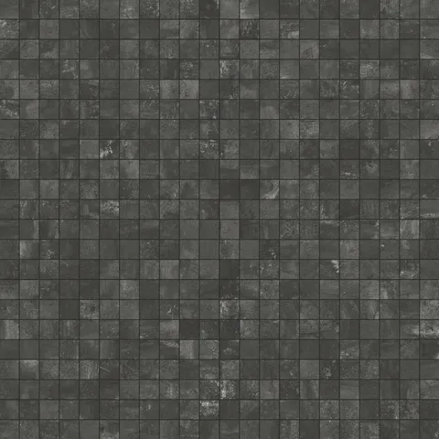Ramsey 2 x 2 Matte Porcelain Mosaic Tile in Coal