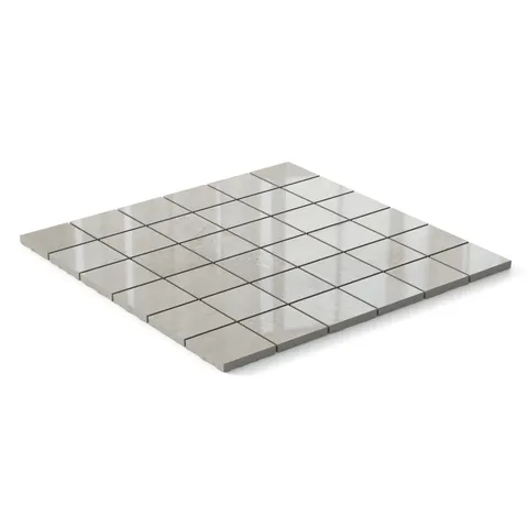 Ramsey 2 x 2 Polished Porcelain Mosaic Tile in Putty