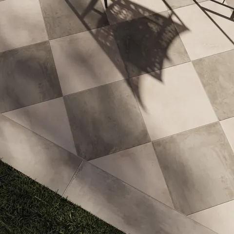 Ramsey 12 x 48 Grip Porcelain 2cm Paver Tile in Ash