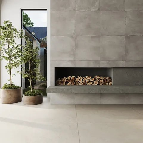 Ramsey 24 x 24 Matte Porcelain Tile in Plumb