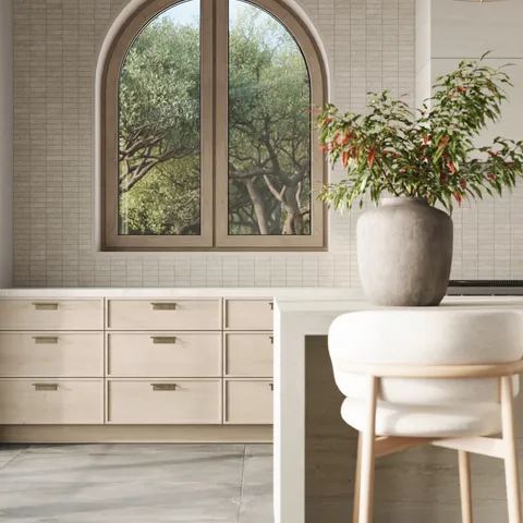 Ramsey 24 x 48 Matte Porcelain Tile in Plumb