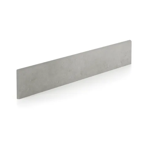 Ramsey 3 x 24 Polished Porcelain Bullnose Tile in Ash