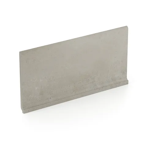Ramsey 6 x 12 Matte Porcelain Cove Base Tile in Putty