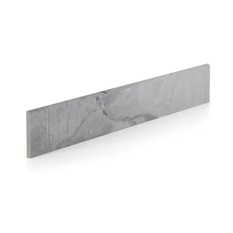 Declan 3 x 24 Matte Porcelain Bullnose Tile in Iron