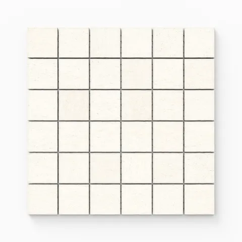 Brody 2 x 2 Matte Porcelain Mosaic Tile in White