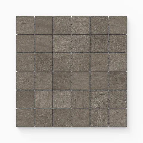 Brody 2 x 2 Matte Porcelain Mosaic Tile in Nut