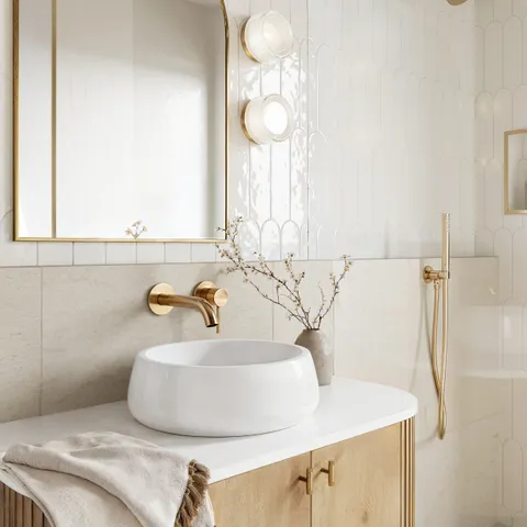 Brody 24 x 24 Matte Porcelain Tile in White