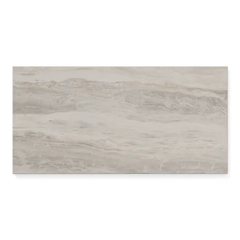 Harley 12 x 24 Polished Porcelain Tile in Greige