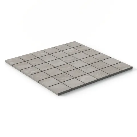 Pierce 2 x 2 Matte Porcelain Mosaic Tile in Stone
