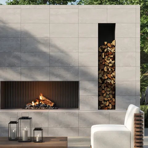 Pierce 12 x 24 Matte Porcelain Tile in Stone