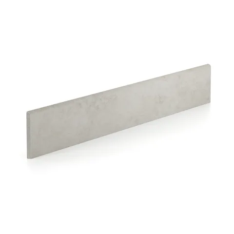 Pierce 3 x 24 Matte Porcelain Bullnose Tile in White