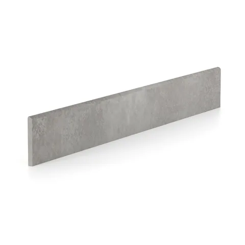 Pierce 3 x 24 Matte Porcelain Bullnose Tile in Dark Grey