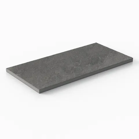 Bowden 12 x 24 Grip Porcelain 2cm Coping in Charcoal