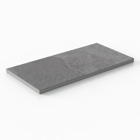 Bowden 12 x 24 Grip Porcelain 2cm Coping in Graphite