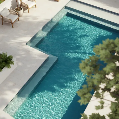 Bowden 24 x 24 Grip Porcelain 2cm Paver in Canvas