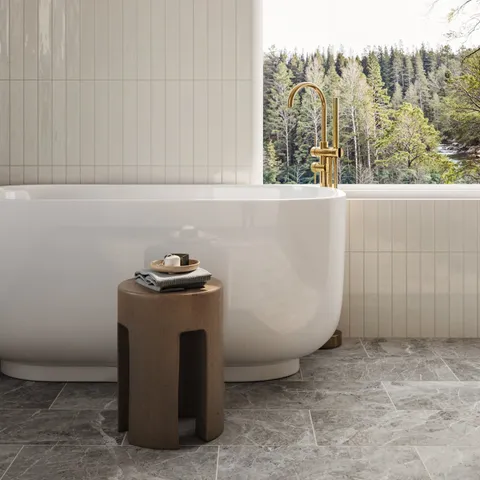 Chantel 12 x 24 Matte Porcelain Tile in Imperial