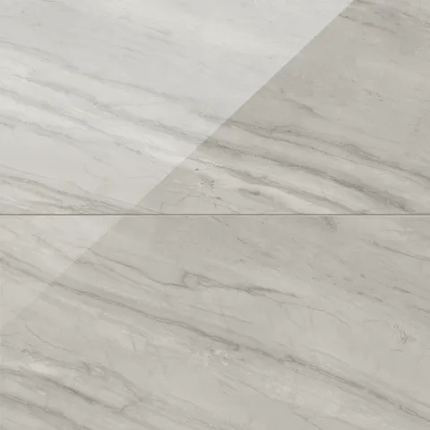 Chantel 24 x 48 Polished Porcelain Tile in Alaska Grey