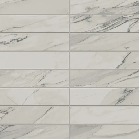Chantel 3 x 12 Matte Porcelain Tile in Apuano