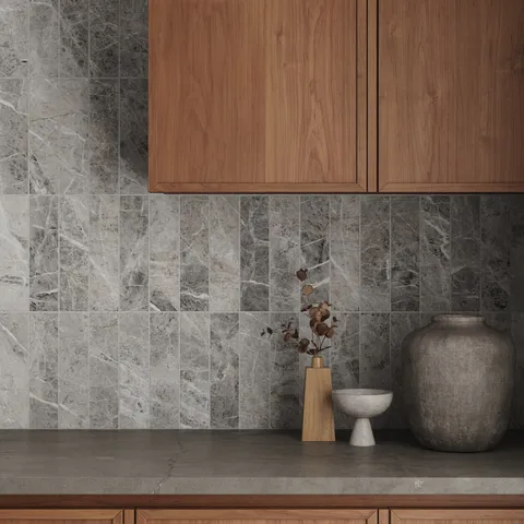 Chantel 3 x 12 Matte Porcelain Tile in Imperial