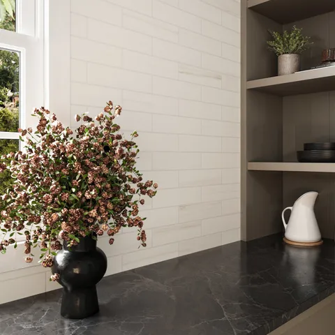 Chantel 3 x 12 Matte Porcelain Tile in Dolomite