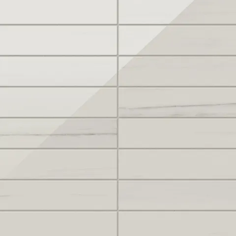 Chantel 3 x 12 Polished Porcelain Tile in Dolomite