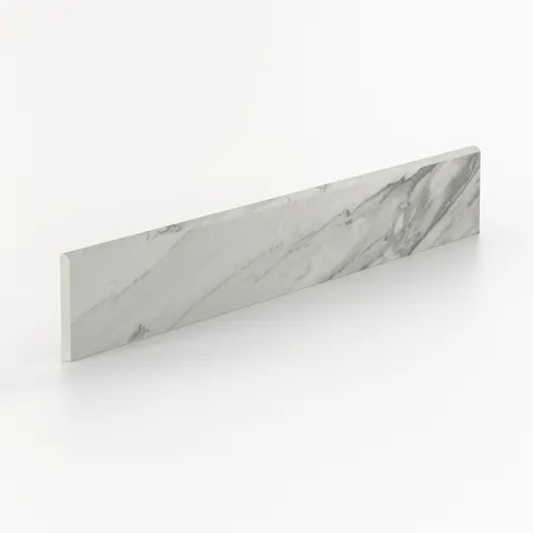 Chantel 3 x 24 Matte Porcelain Bullnose Tile in Apuano