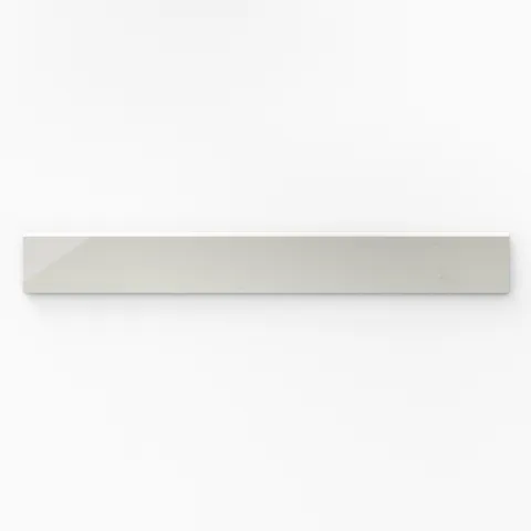 Chantel 3 x 24 Polished Porcelain Bullnose Tile in Dolomite