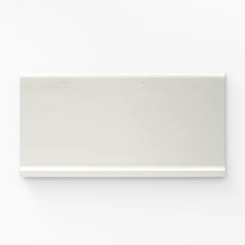 Chantel 6 x 12 Matte Porcelain Cove Base Tile in Dolomite