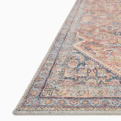 Georgette 8'6" x 11'6" Rug in Clay / Navy