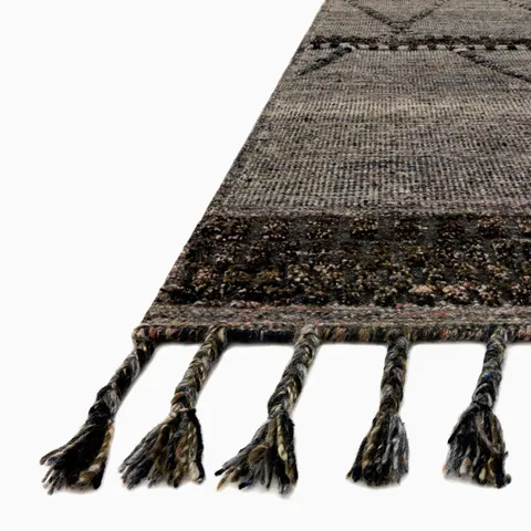 Micah 8'6" x 11'6" Rug in Graphite / Espresso