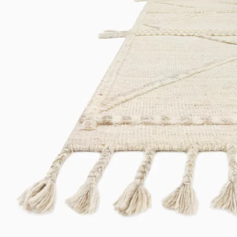 Micah 5'6" x 8'6" Rug in Natural / Cream