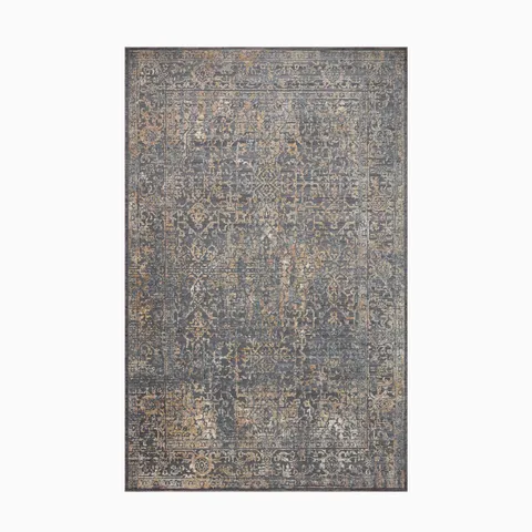 McGowan 2'6" x 8'0" Rug in Midnight / Desert