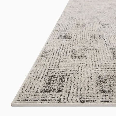 Liddy 2'7" x 8'0" Rug in Fog / Stone