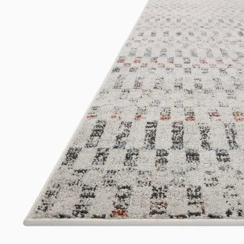 Liddy 2'7" x 12'0" Rug in Dove / Multi