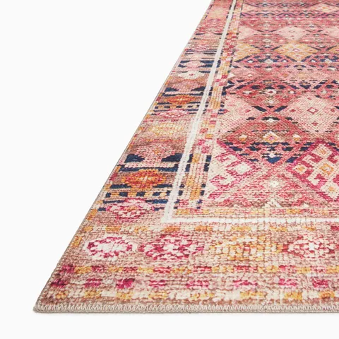 Hutchinson 2'0" x 5'0" Rug in Blush / Multi