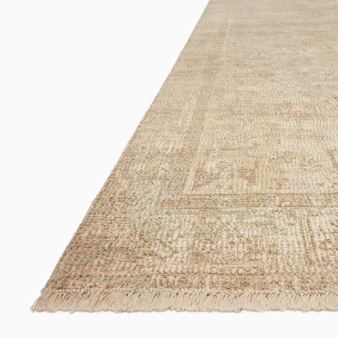 Marcela 8'6" x 12' Cotton Rug in Sky / Sand