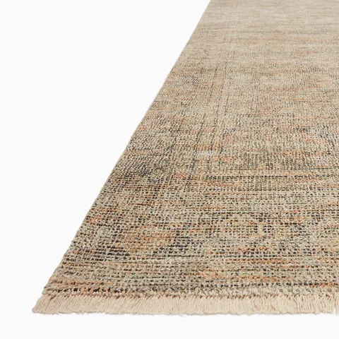 Marcela 5'0" x 7'6" Cotton Rug in Sage / Sand