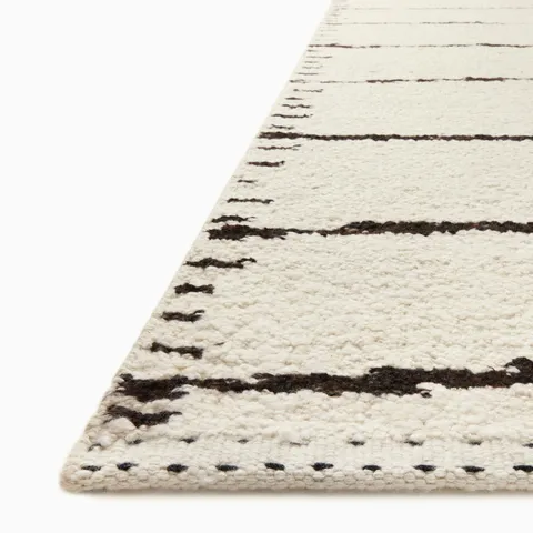 Bowie 9'6" x 13'6" Rug in Pearl / Smoke