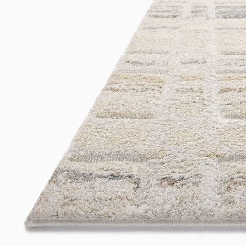 Broderick 5'3" x 7'8" Rug in Oat / Iron
