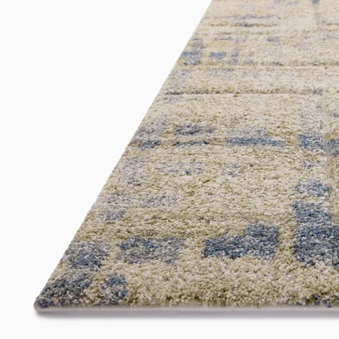 Broderick 5'3" x 7'8" Rug in Denim / Olive
