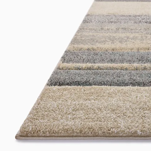 Broderick 5'3" x 7'8" Rug in Lake / Bone