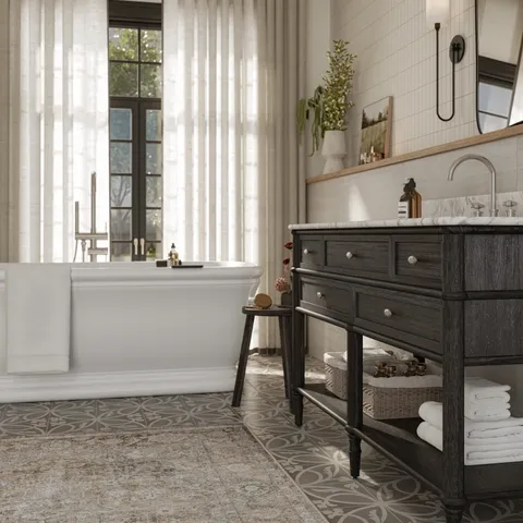 Haverford 2'0" x 3'4" Rug in Ecru / Mist