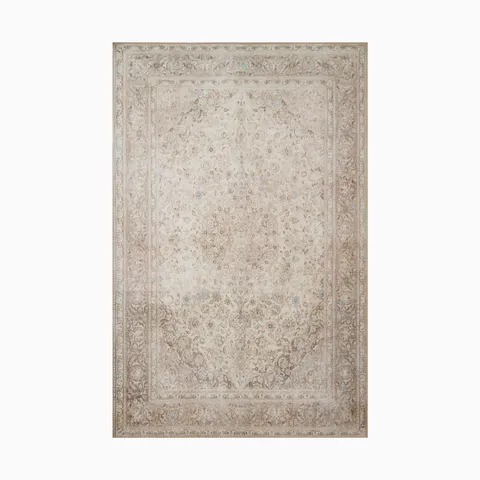 Pascal 2'3" x 3'9" Rug in Chalk / Ash