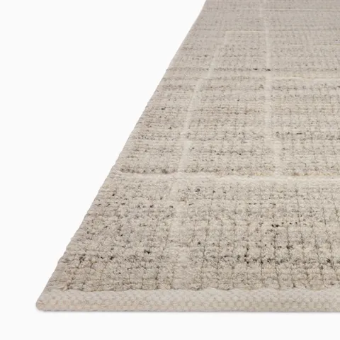 Linton 8'6" x 11'6" Wool Blend Hand Loomed Rug in Dove