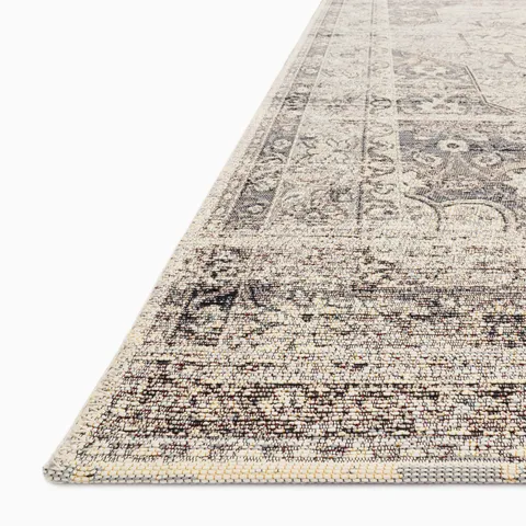 Evermere 3'11" x 5'11" Indoor/Outdoor Rug in Stone / Ivory