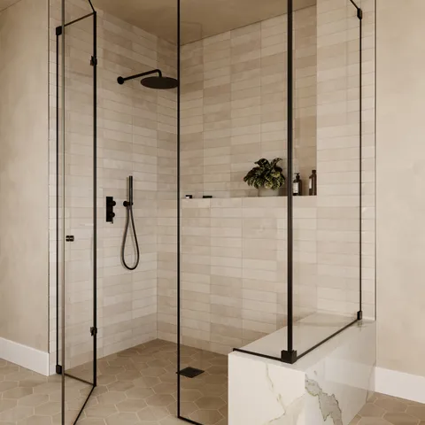 Aniston 24 x 48 Polished Porcelain Tile in Calacatta Top