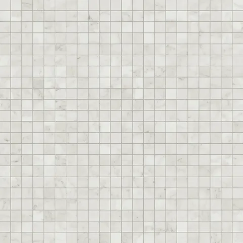 Aniston 2 x 2 Polished Porcelain Mosaic Tile in Carrara Bianco