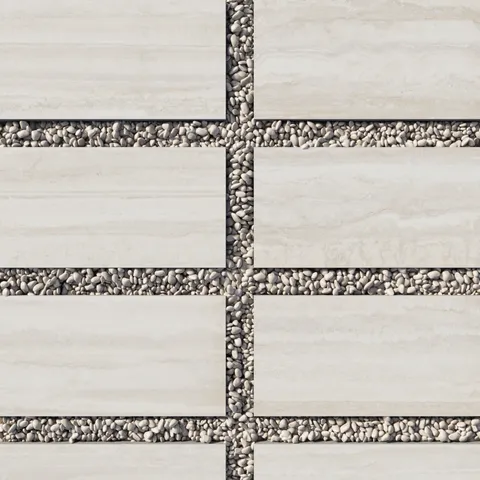 Wren 12 x 24 Grip Porcelain 2cm Paver Tile in Oat